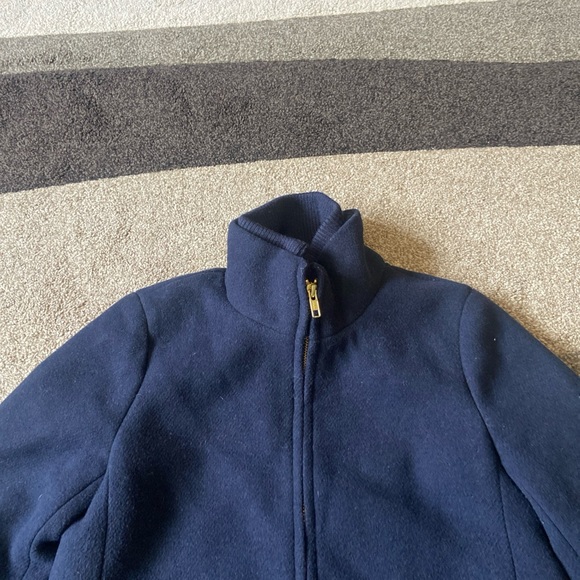 Fossil Navy Wool Blend Gold Button, Military Style Blazer Sz Medium - Picture 11 of 11